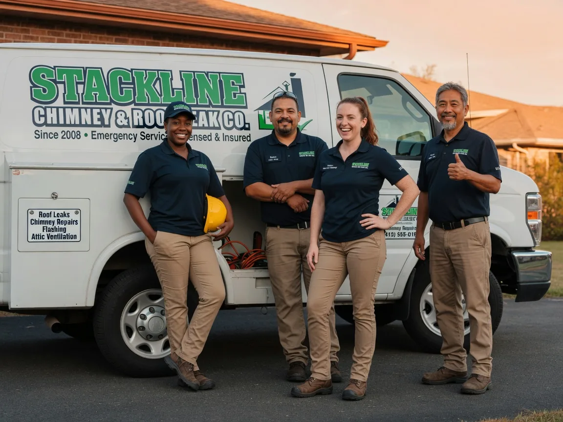 Chimney flashing repair company in Olympia, WA